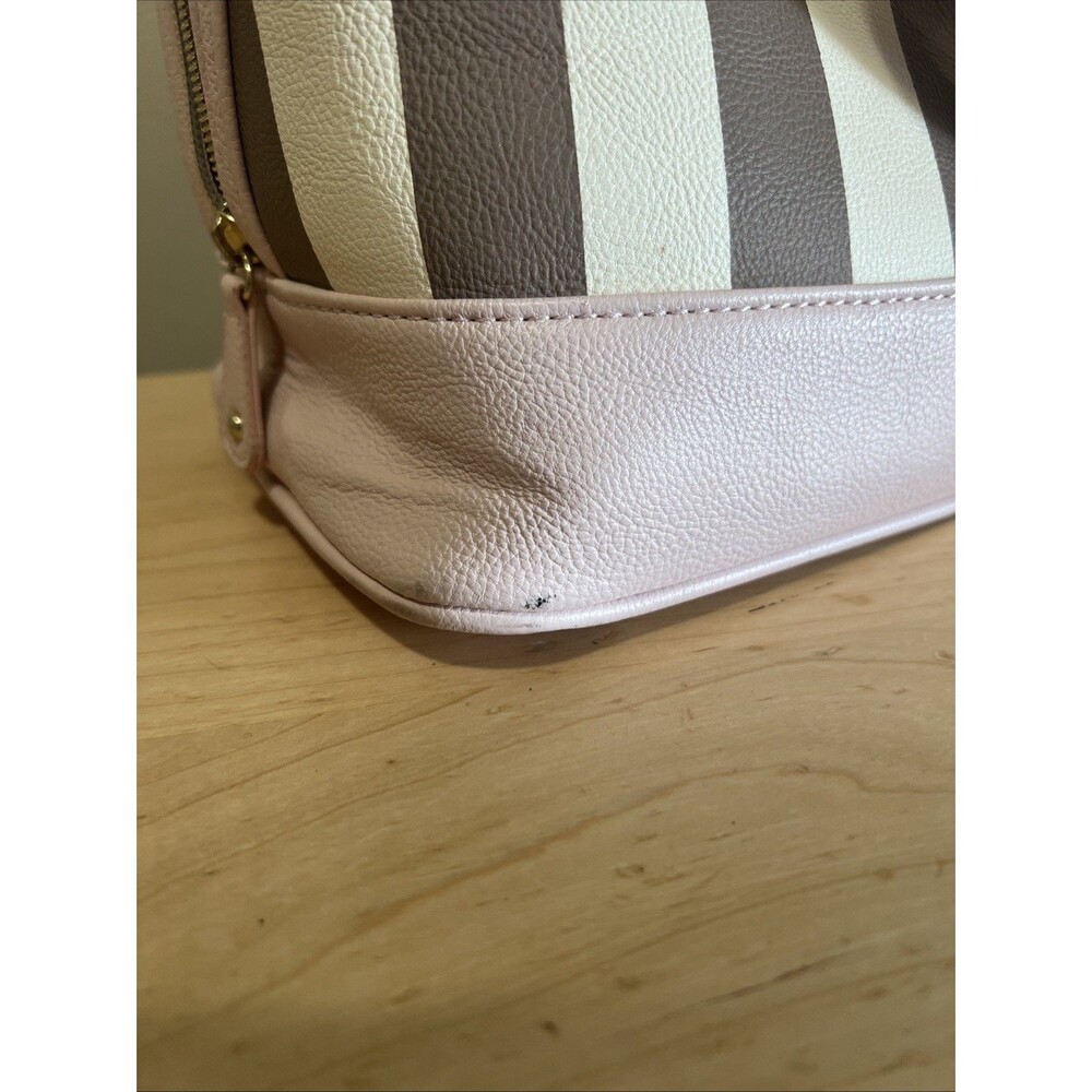 Betsey Johnson Handbag Large Pastel Pink Brown Kawaii Coquette Ballerina - Picture 7 of 7